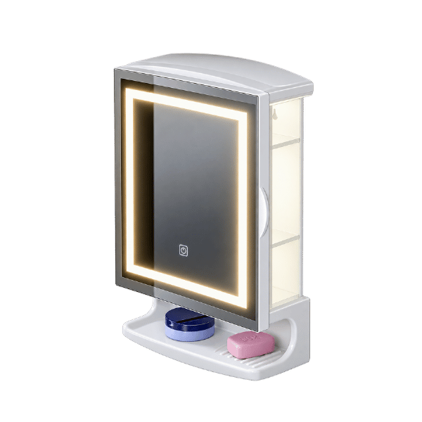 Mirror Cabinet With LED in 1