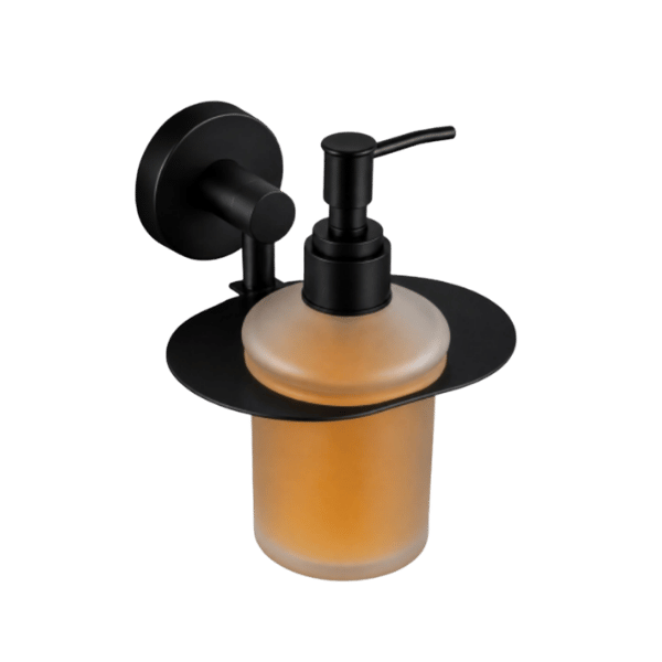 Liquid Soap Dispenser in Matte Black