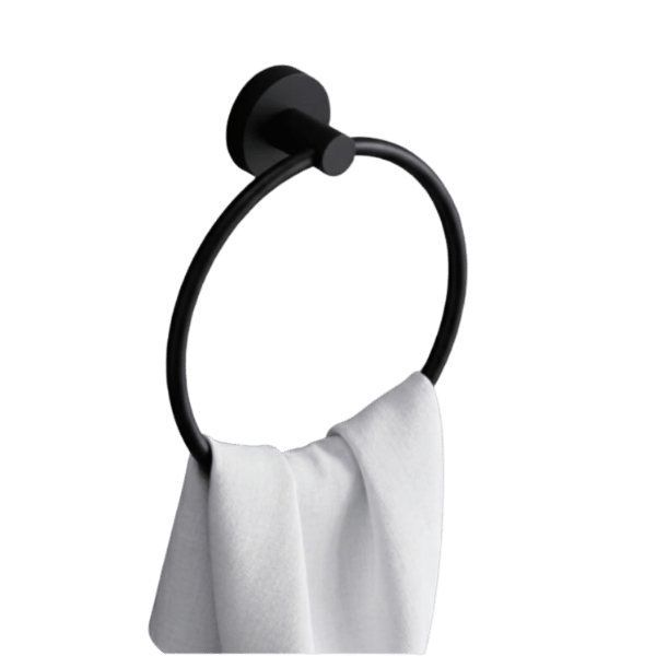 Napkin Ring in Matte Black