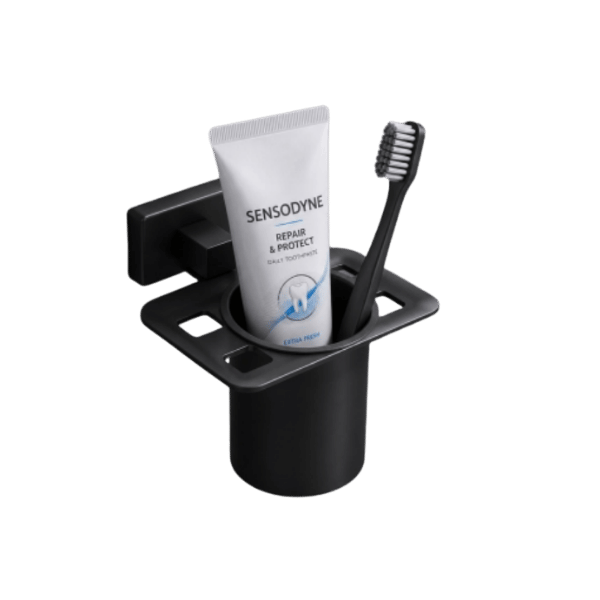 Tumbler Holder in Matte Black